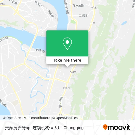 美颜房养身spa连锁机构恒大店 map