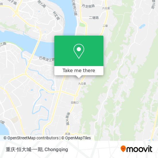 重庆·恒大城-一期 map