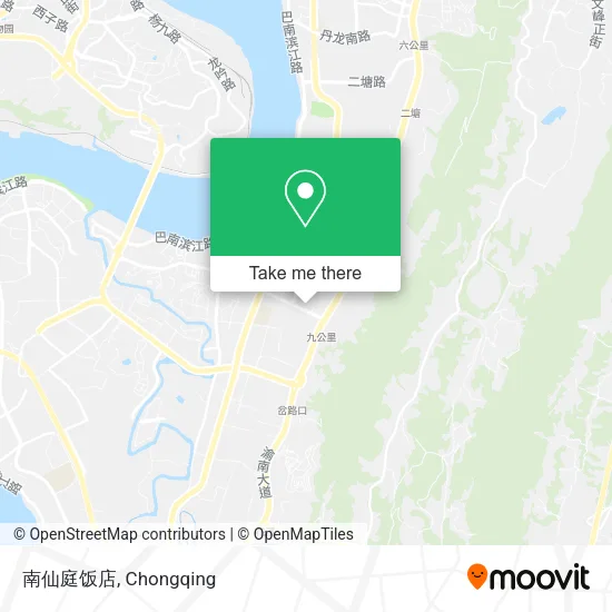 南仙庭饭店 map