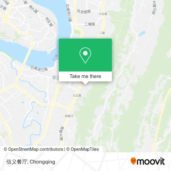 信义餐厅 map