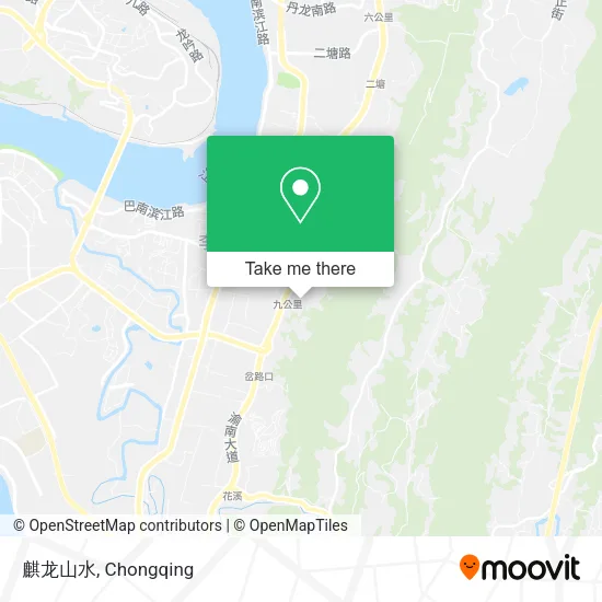 麒龙山水 map