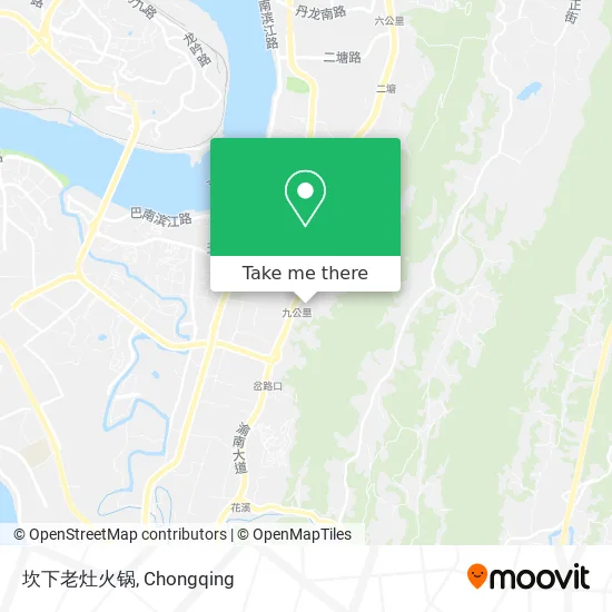 坎下老灶火锅 map