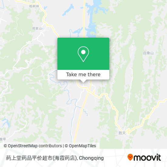 药上堂药品平价超市(海霞药店) map
