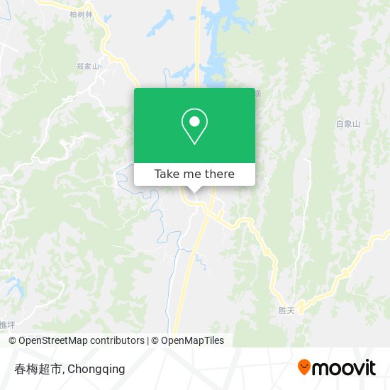 春梅超市 map
