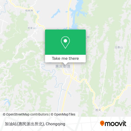 加油站(惠民派出所北) map