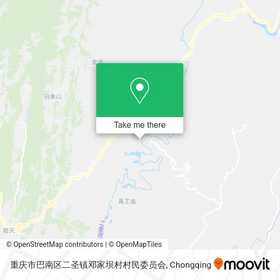重庆市巴南区二圣镇邓家坝村村民委员会 map