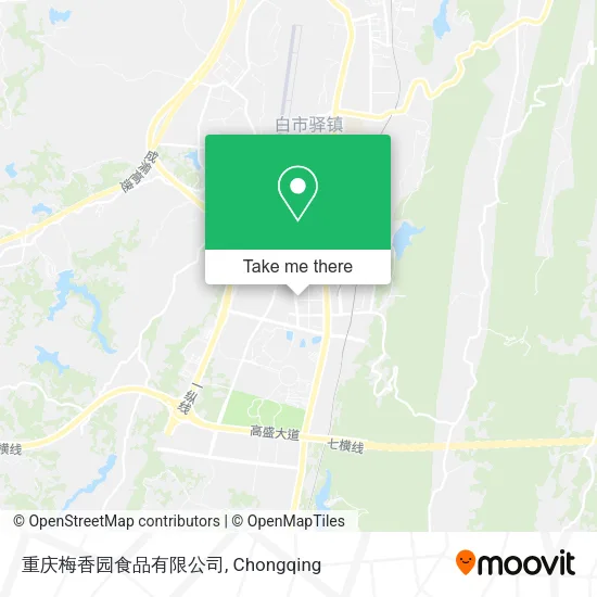 重庆梅香园食品有限公司 map