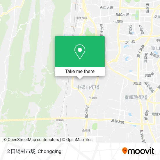 金田钢材市场 map