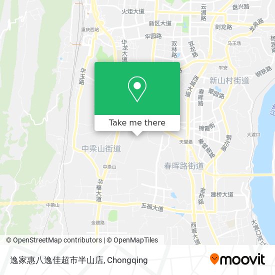 逸家惠八逸佳超市半山店 map