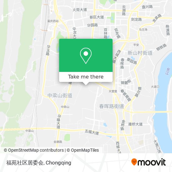 福苑社区居委会 map