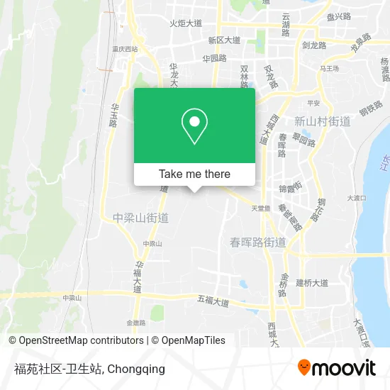 福苑社区-卫生站 map