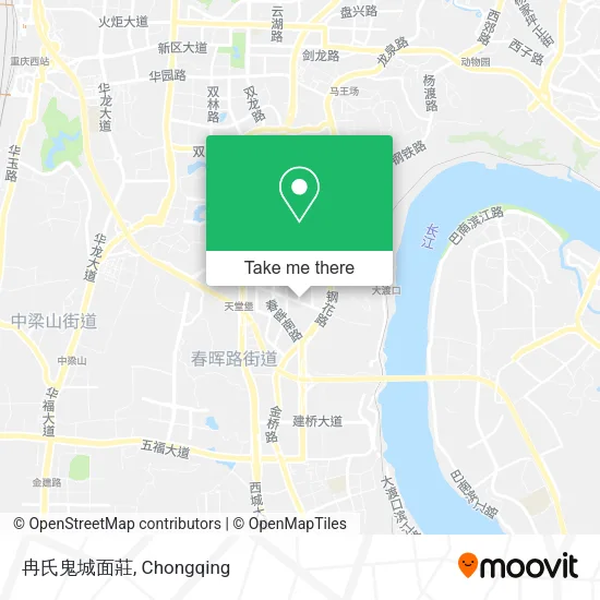 冉氏鬼城面莊 map