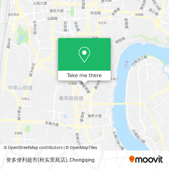 誉多便利超市(秋实景苑店) map
