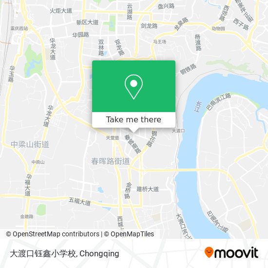 大渡口钰鑫小学校 map