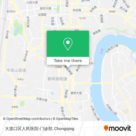 大渡口区人民医院-门诊部 map