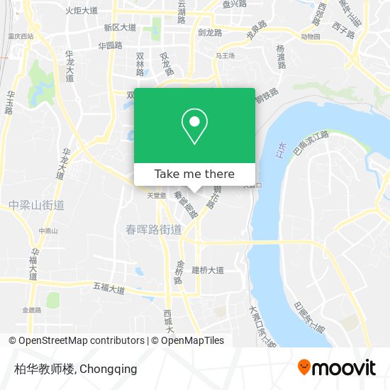 柏华教师楼 map