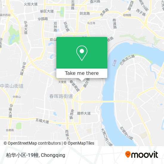 柏华小区-19幢 map