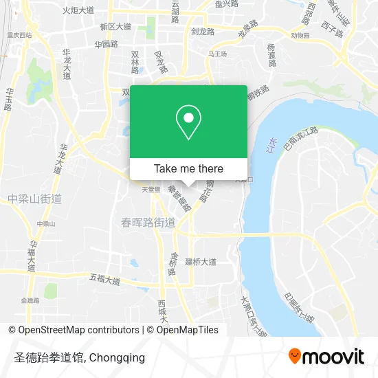 圣德跆拳道馆 map