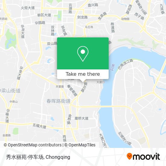 秀水丽苑-停车场 map