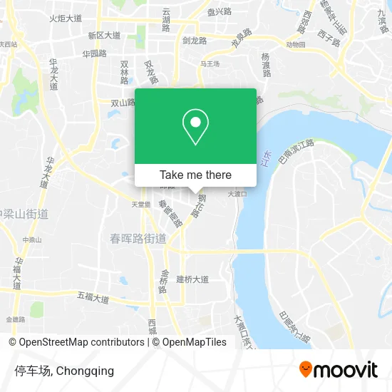 停车场 map