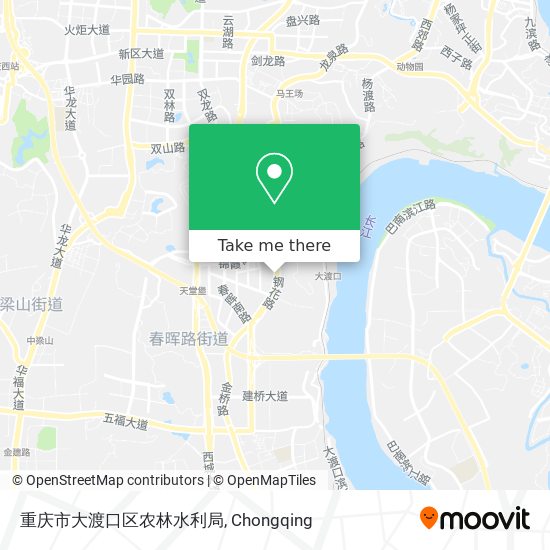 重庆市大渡口区农林水利局 map