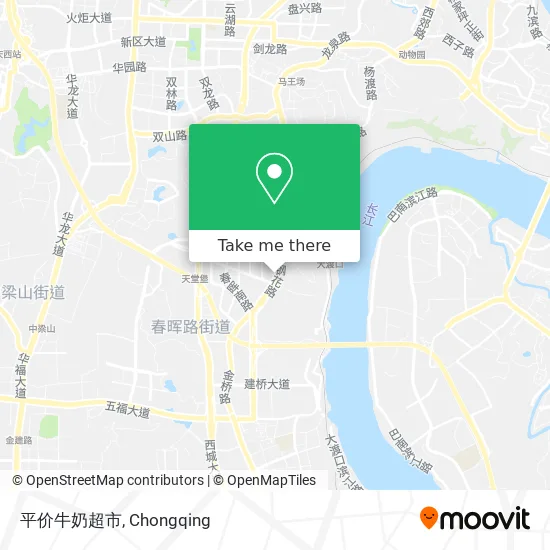 平价牛奶超市 map