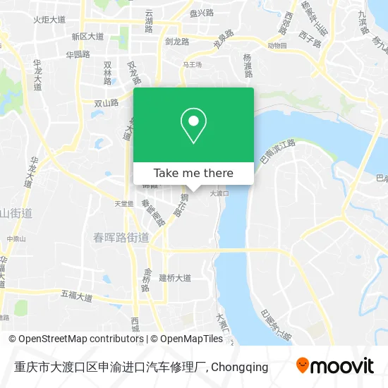 重庆市大渡口区申渝进口汽车修理厂 map
