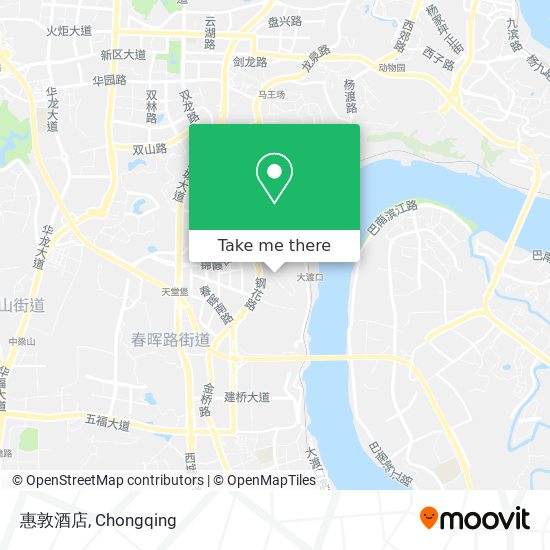 惠敦酒店 map