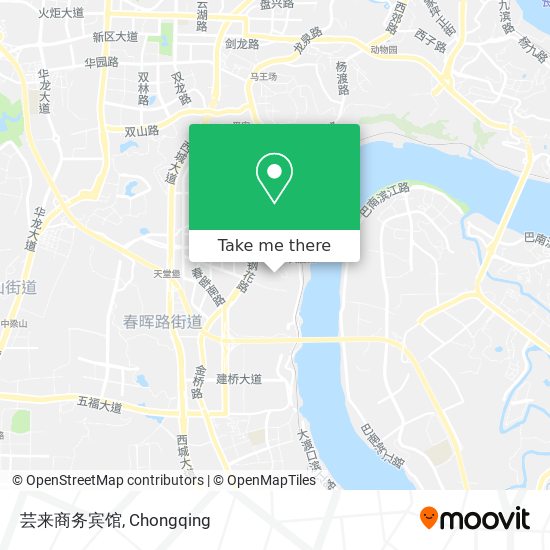 芸来商务宾馆 map