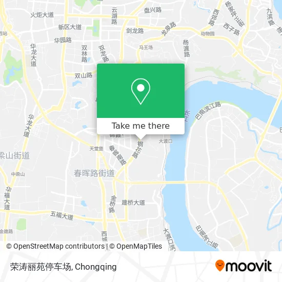 荣涛丽苑停车场 map