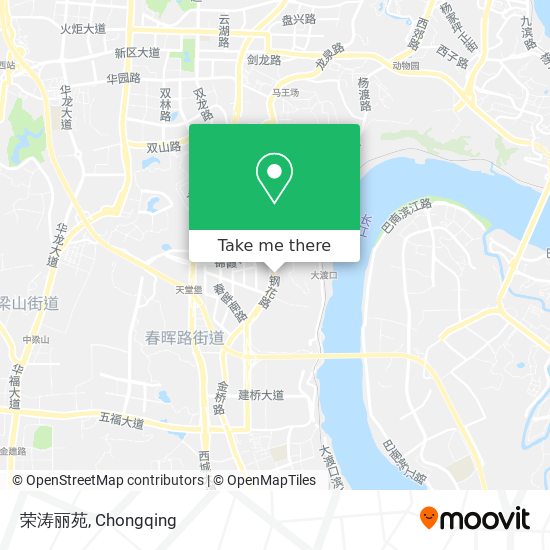 荣涛丽苑 map