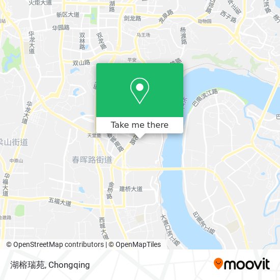 湖榕瑞苑 map