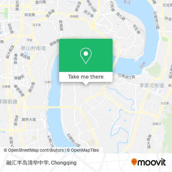 融汇半岛清华中学 map