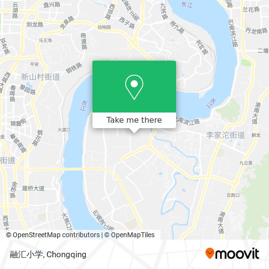 融汇小学 map