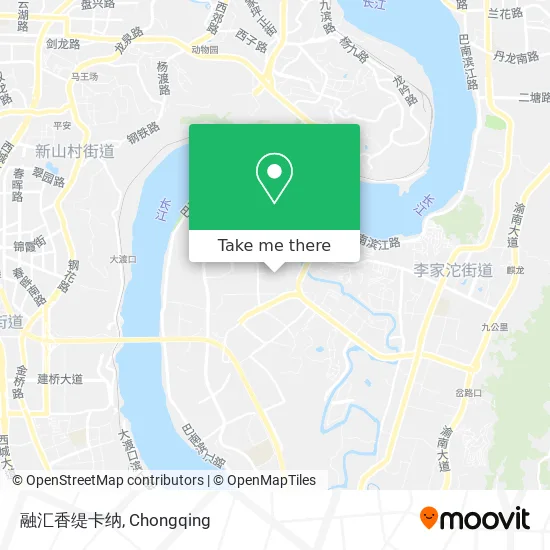 融汇香缇卡纳 map