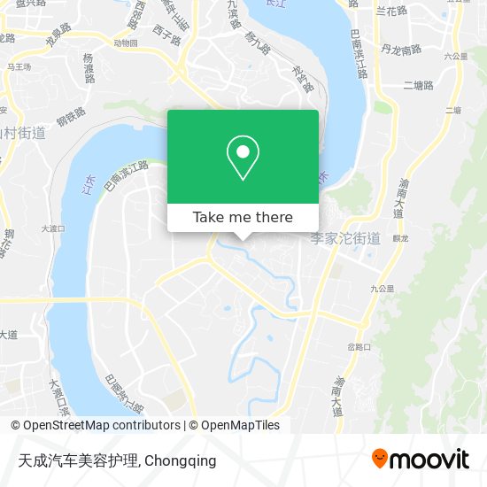 天成汽车美容护理 map