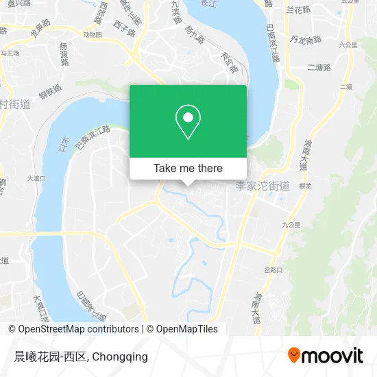 晨曦花园-西区 map