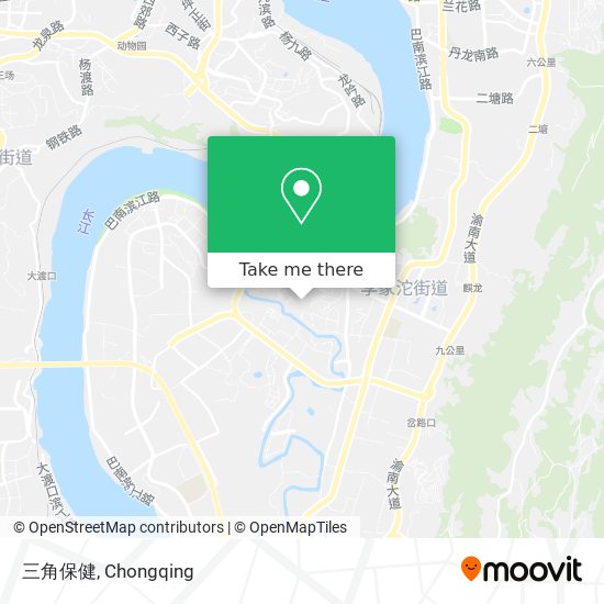三角保健 map