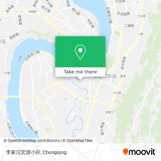 李家沱宏源小区 map