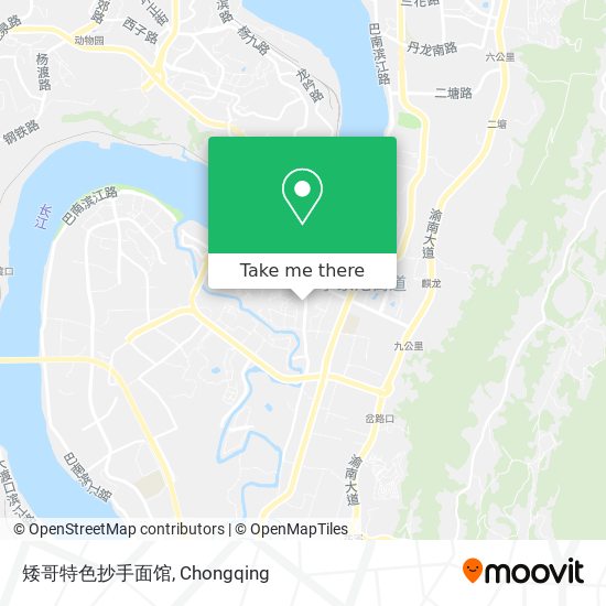 矮哥特色抄手面馆 map