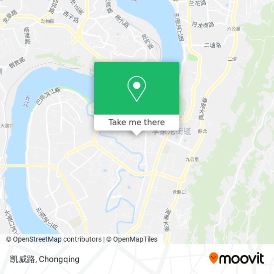 凯威路 map
