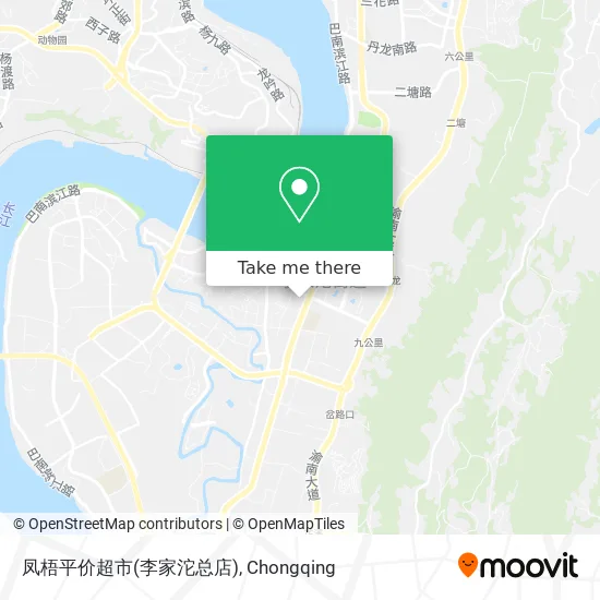 凤梧平价超市(李家沱总店) map