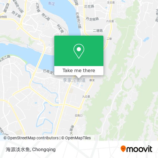 海源淡水鱼 map