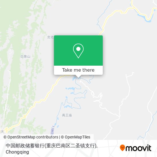 中国邮政储蓄银行(重庆巴南区二圣镇支行) map