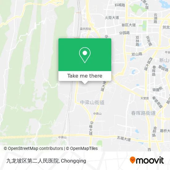 九龙坡区第二人民医院 map