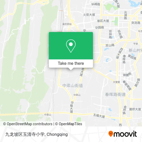 九龙坡区玉清寺小学 map