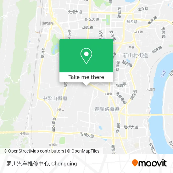 罗川汽车维修中心 map