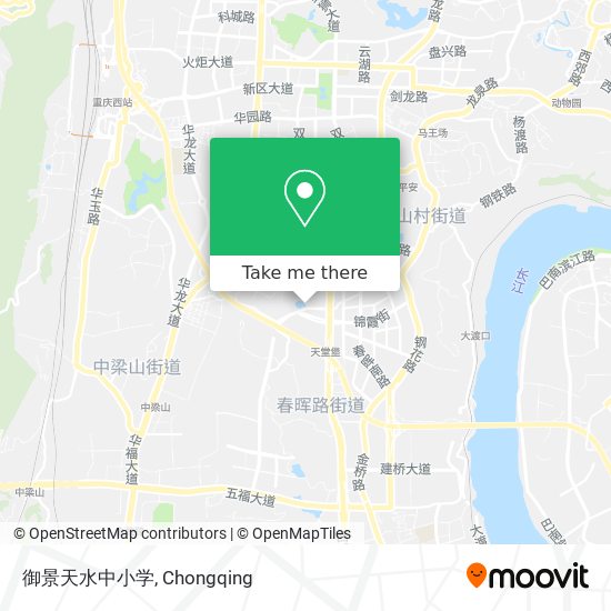 御景天水中小学 map