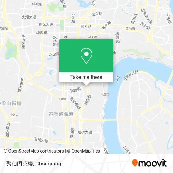 聚仙阁茶楼 map