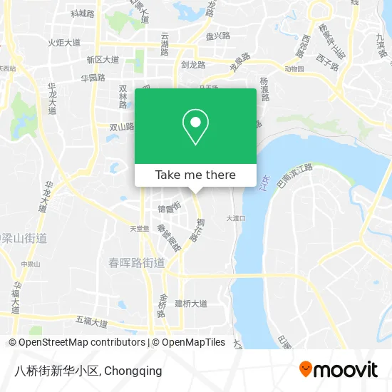 八桥街新华小区 map